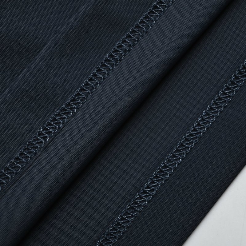 Navy Blue Minimalist Short Sleeve T-Shirt view
