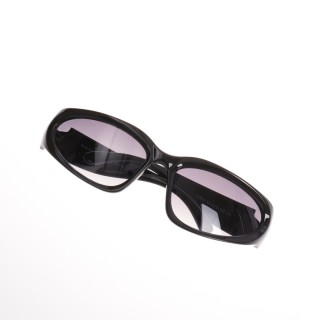 Balenciaga Cat-Eye Black Sunglasses with Grey Lenses view 4