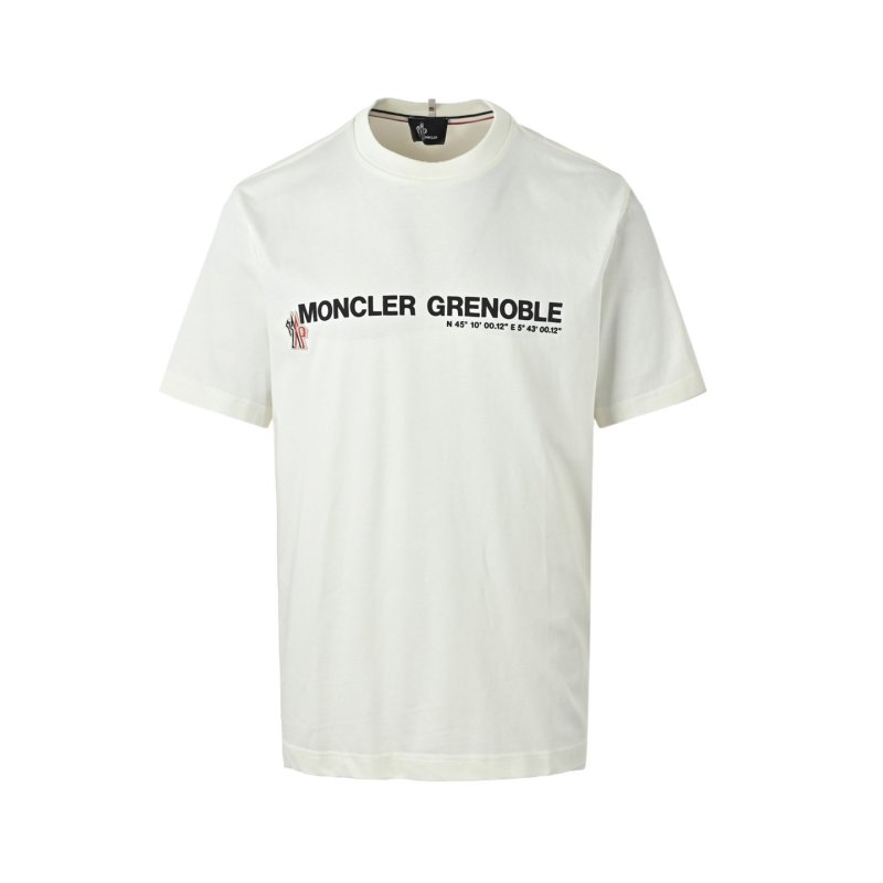 Moncler Grenoble Coordinates White T-Shirt view
