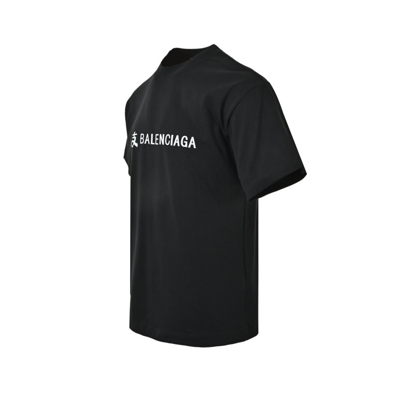 Balenciaga Black Logo T-Shirt view