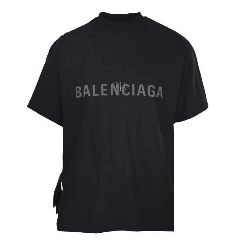Balenciaga Black Logo T-Shirt view