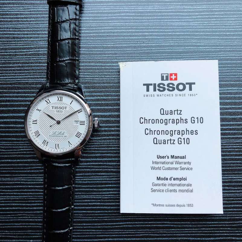 Tissot Le Locle Automatic White Dial Steel Watch view