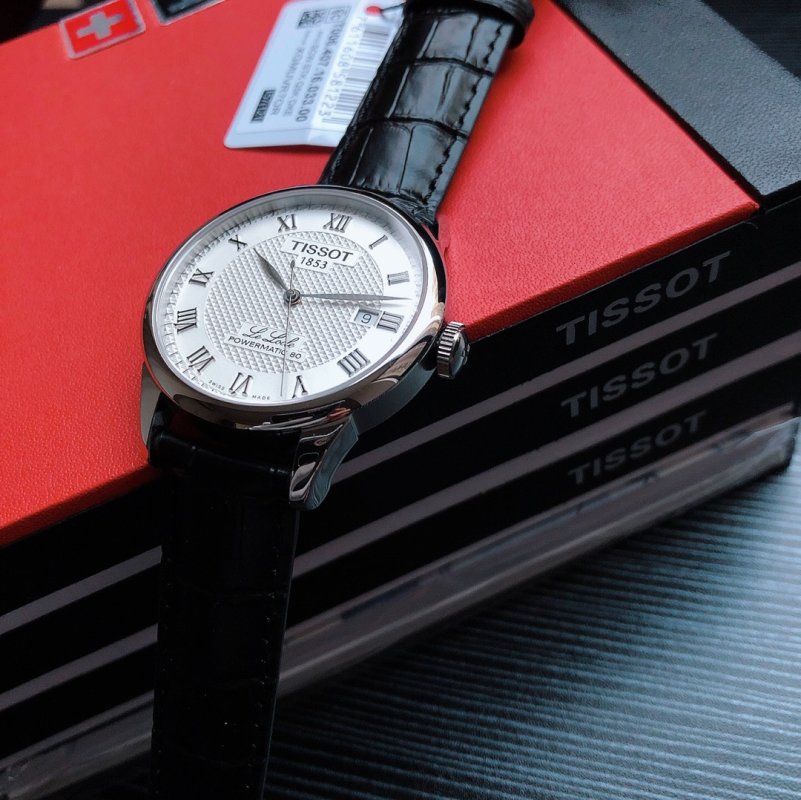 Tissot Le Locle Automatic White Dial Steel Watch view