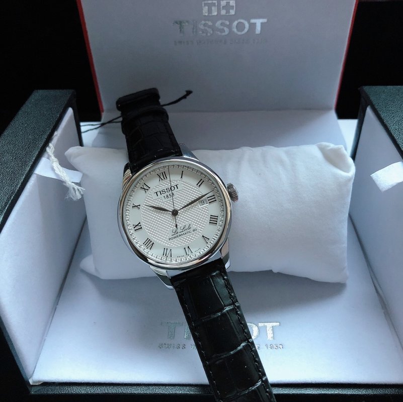 Tissot Le Locle Automatic White Dial Steel Watch view