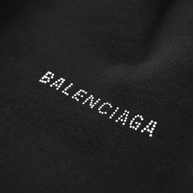 Balenciaga Black Logo Shorts view