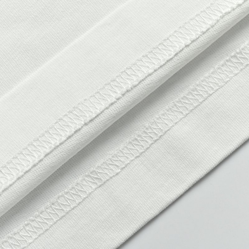 White Classic Short Sleeve T-Shirt with Minimal Chest Logo view