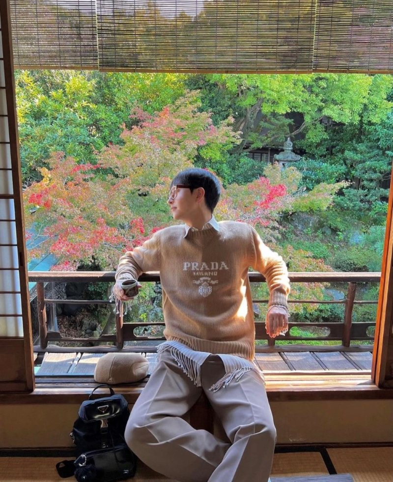 Prada Milano Knit Sweater Camel view