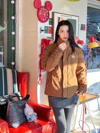 Moncler Caramel Puffer Down Jacket view 6