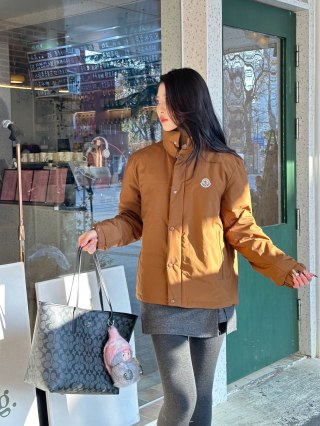 Moncler Caramel Puffer Down Jacket view 7