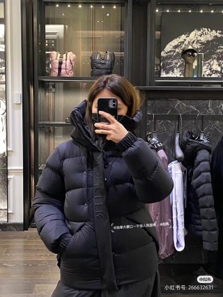 Black Puffer Down Jacket – Premium Winter Coat view 1