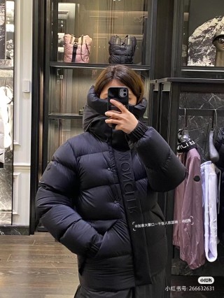 Black Puffer Down Jacket – Premium Winter Coat view 2
