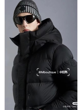 Black Puffer Down Jacket – Premium Winter Coat view 3