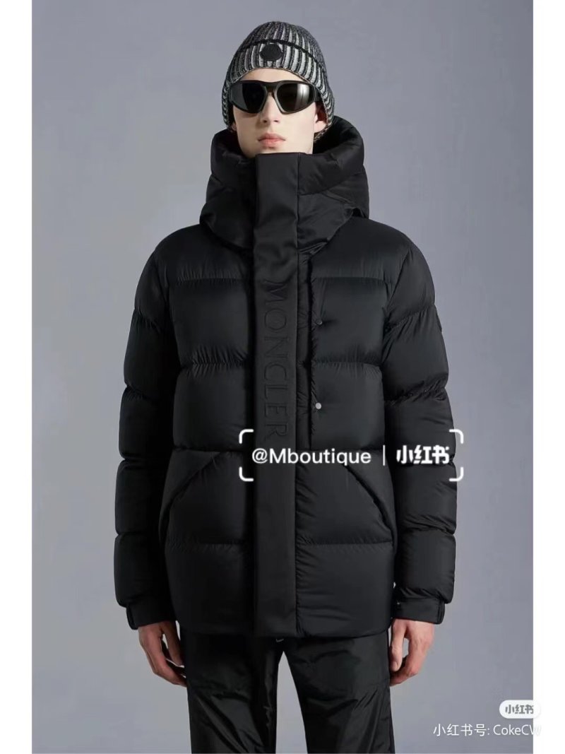 Black Puffer Down Jacket – Premium Winter Coat view