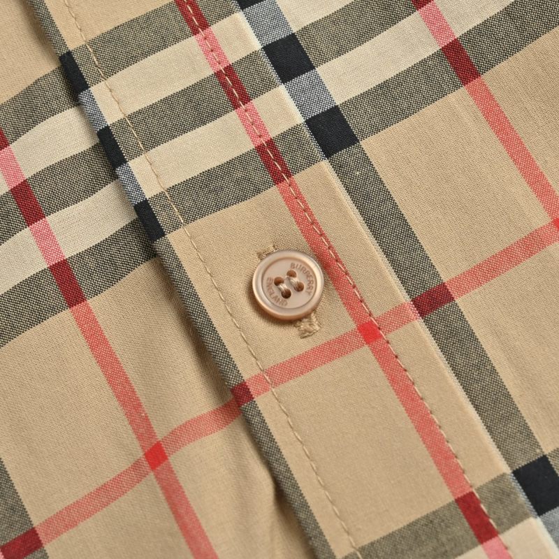 Burberry Vintage Check Long-Sleeve Shirt Beige view