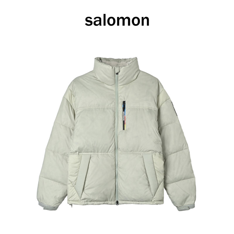 Oversized Cream Puffer Down Jacket view