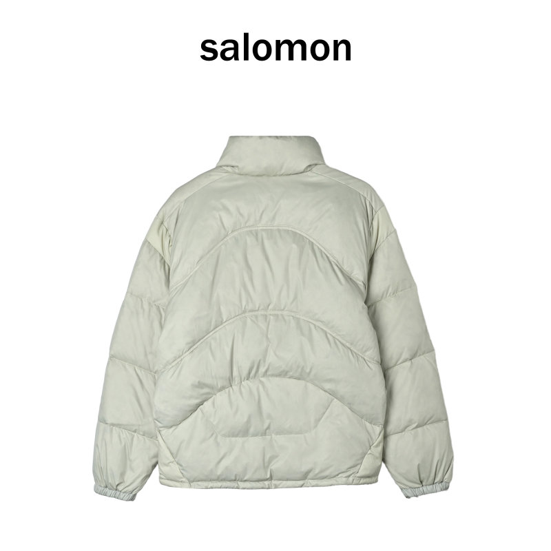 Oversized Cream Puffer Down Jacket view
