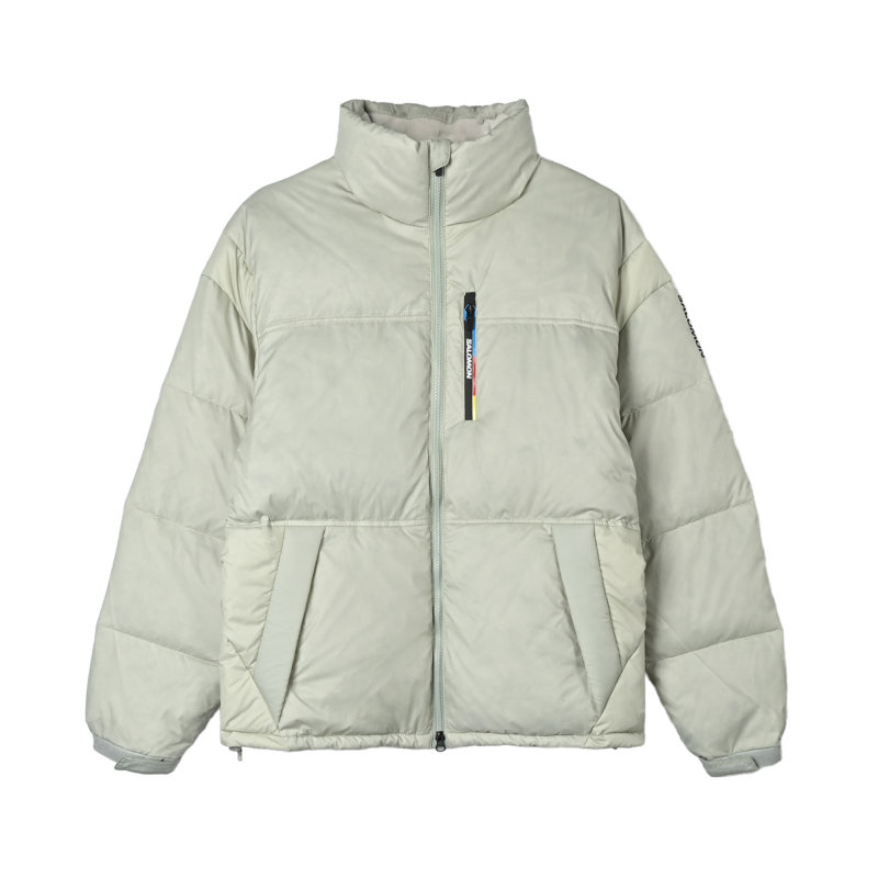 Oversized Cream Puffer Down Jacket view