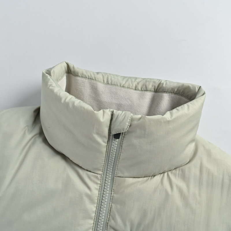 Oversized Cream Puffer Down Jacket view