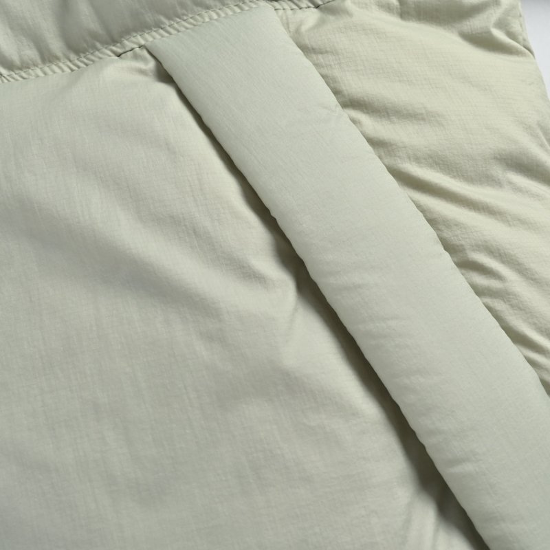 Oversized Cream Puffer Down Jacket view