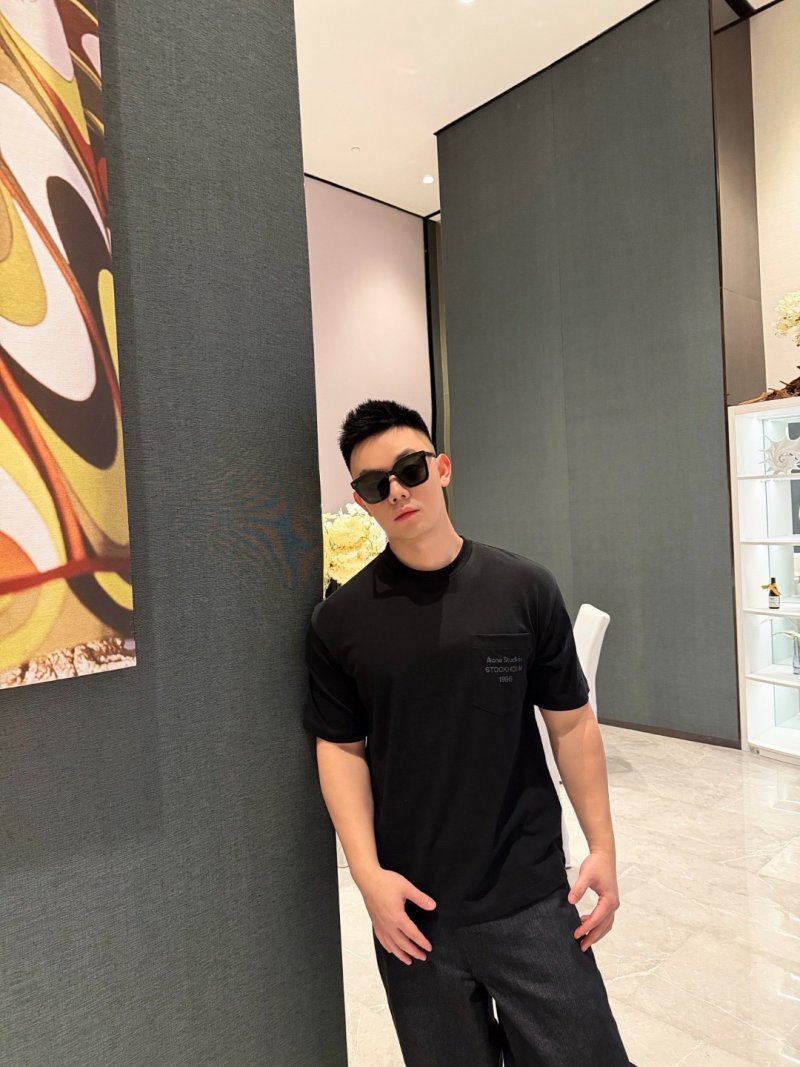 Acne Studios Stockholm 1996 Black Pocket T-Shirt view