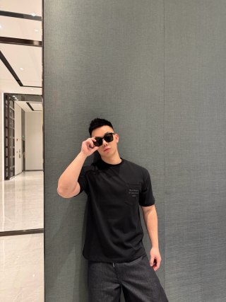 Acne Studios Stockholm 1996 Black Pocket T-Shirt view 5