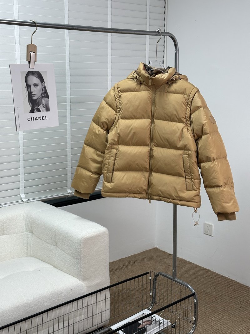 Chanel Quilted Down Puffer Jacket - Camel
