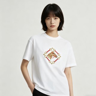 White Oversized Graphic Print Short Sleeve T-Shirt view 2