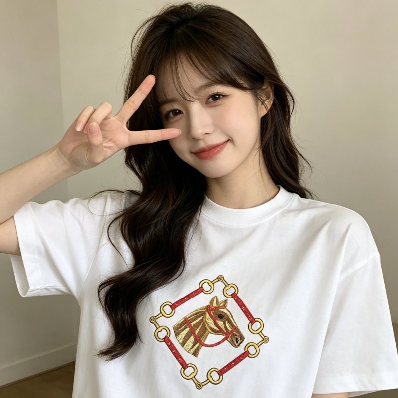 White Oversized Graphic Print Short Sleeve T-Shirt view