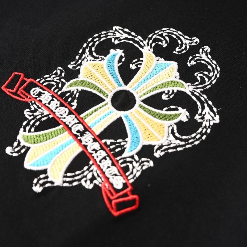 Chrome Hearts Black Graphic Logo T-Shirt view
