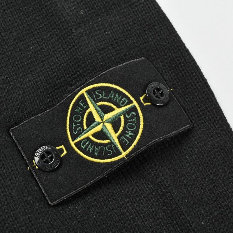 Stone Island Black Crewneck Sweatshirt view