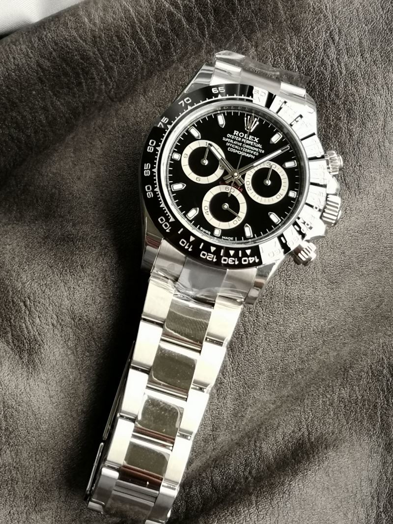 Rolex Daytona Cosmograph Panda Chronograph Steel Watch view