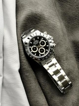 Rolex Daytona Cosmograph Panda Chronograph Steel Watch view 5