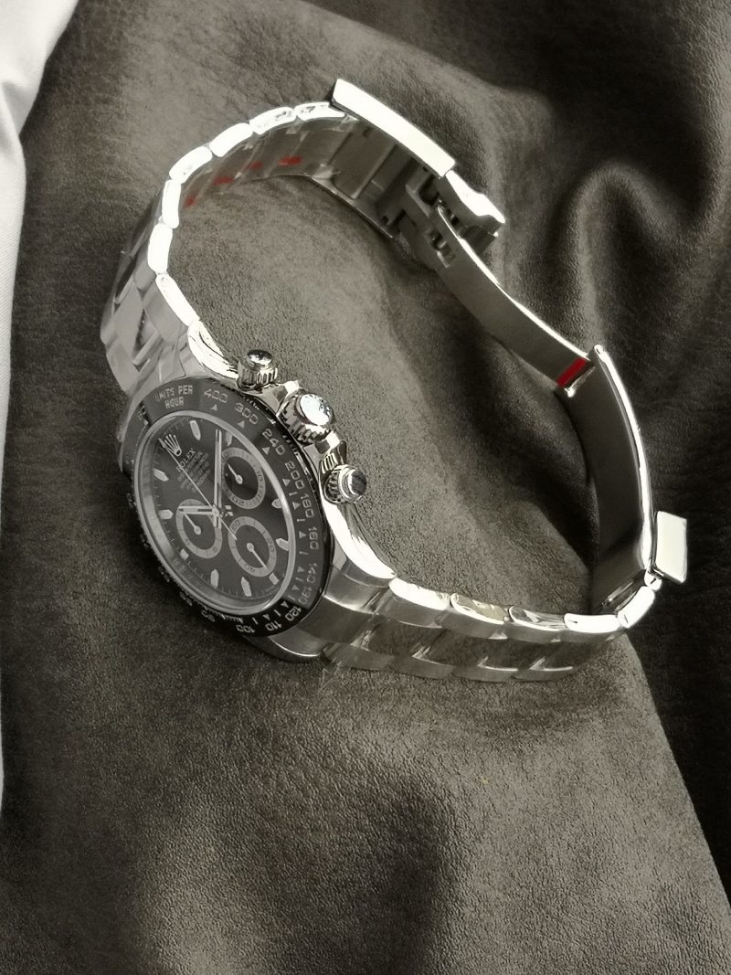 Rolex Daytona Cosmograph Panda Chronograph Steel Watch view