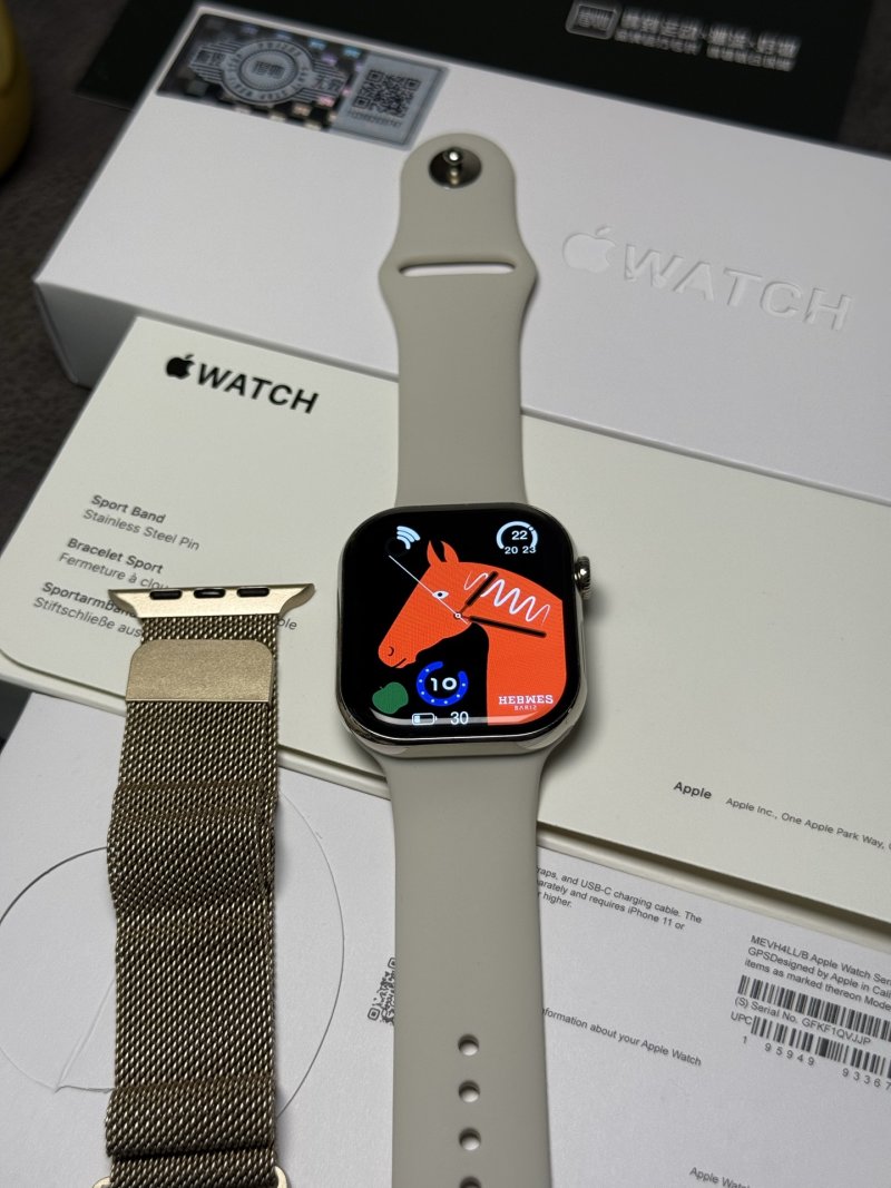 Apple Watch Series 11 Replica - 46mm Stainless Steel view
