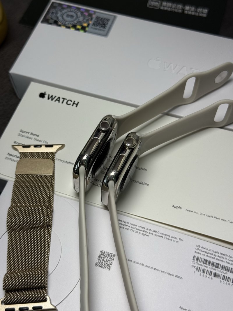 Apple Watch Series 11 Replica - 46mm Stainless Steel view