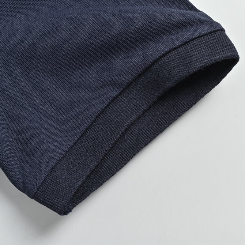 Polo Ralph Lauren Navy Polo Shirt with White Pony Logo view
