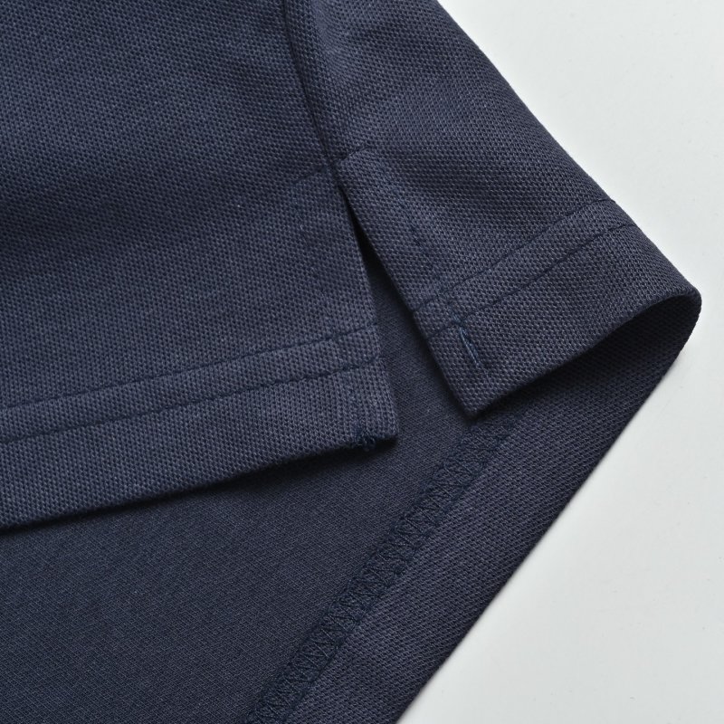 Polo Ralph Lauren Navy Polo Shirt with White Pony Logo view