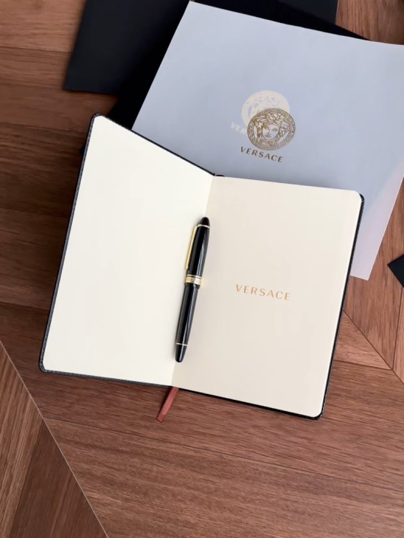 Versace Inspired Notebook & Signature Pen Gift Set