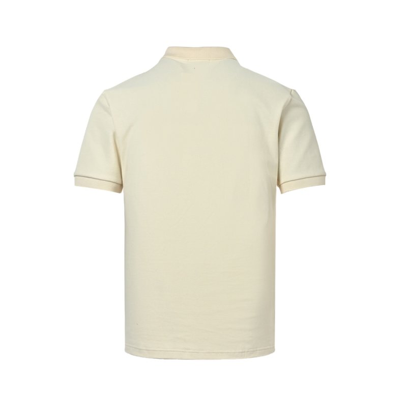 Alo White Short-Sleeve Polo Shirt view
