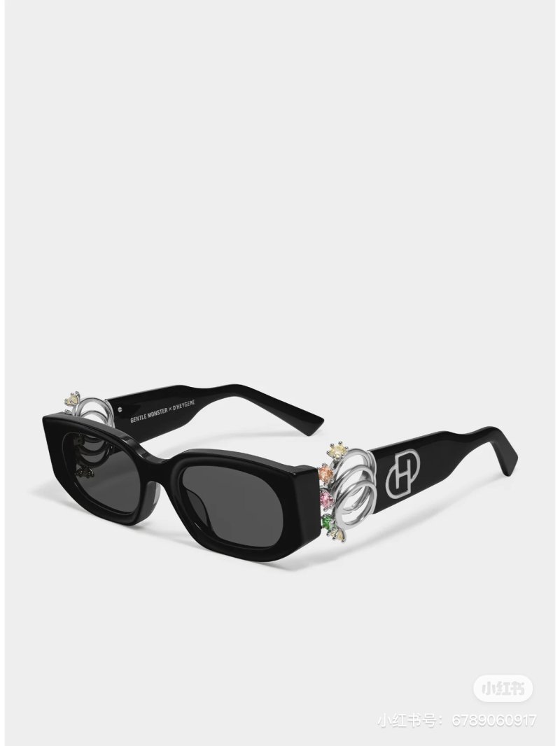 Gentle Monster RINGS Black Sunglasses 45-22-146 view