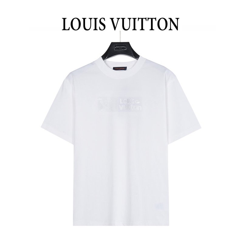 Louis Vuitton Monogram Logo White T-Shirt view