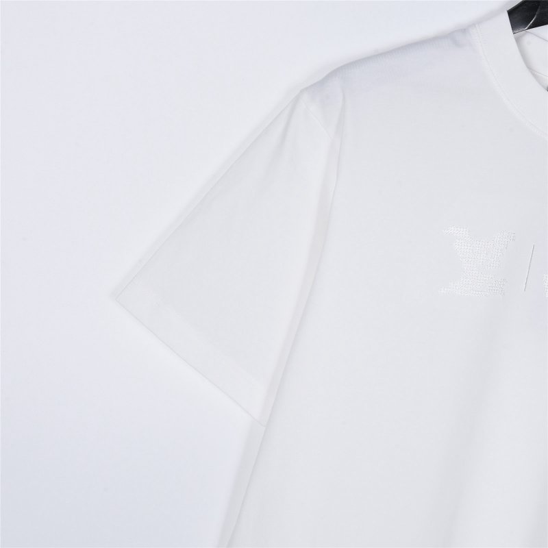 Louis Vuitton Monogram Logo White T-Shirt view