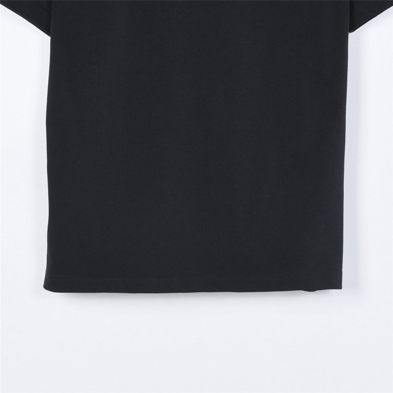 Burberry Colorblock Horse Print Black T-Shirt view