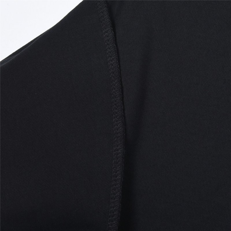 Burberry Colorblock Horse Print Black T-Shirt view