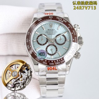 Rolex Daytona Chronograph Ice Blue Dial Steel Watch view 4