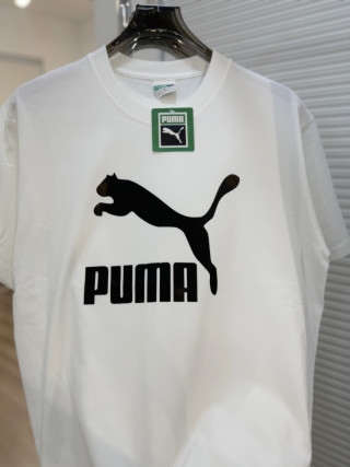 Puma Hello Kitty Black T-Shirt Red Logo Print view 4
