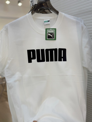 Puma Hello Kitty Black T-Shirt Red Logo Print view 8