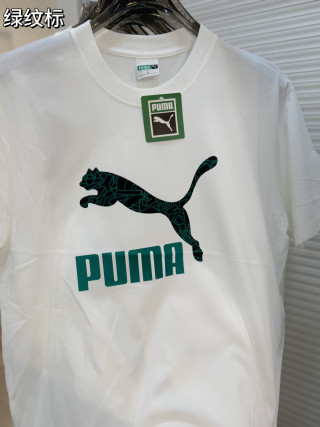 Puma Hello Kitty Black T-Shirt Red Logo Print view 9