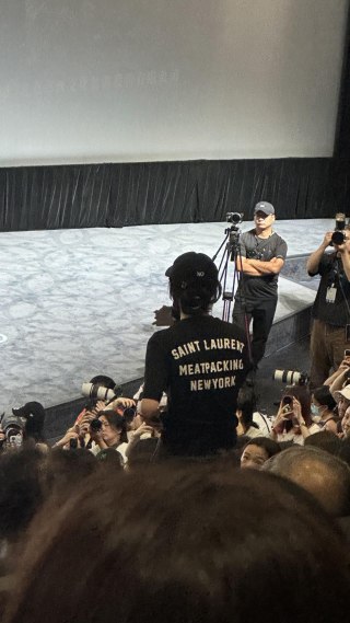 Saint Laurent Meatpacking New York Black T-Shirt view 1