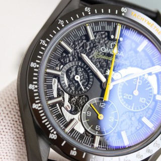 Omega Speedmaster Apollo 8 Dark Side Moon Chronograph Watch view 5